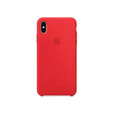 Cover for iPhone Xs Max - Apple Silicone Case, PRODUCT RED