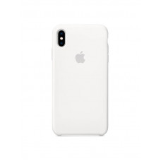 Cover for iPhone Xs Max - Apple Silicone Case, White
